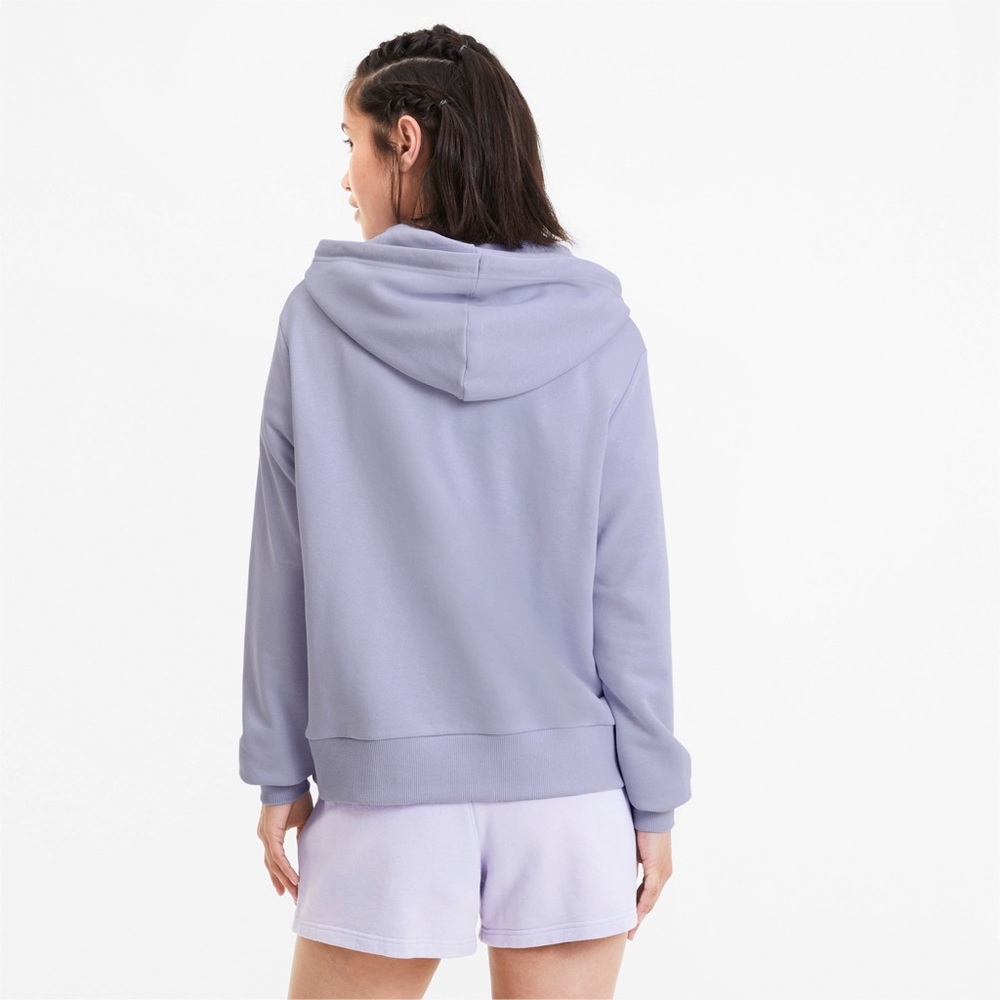 Puma Purple Heather Hoodie Sweater - Picture 2 of 2